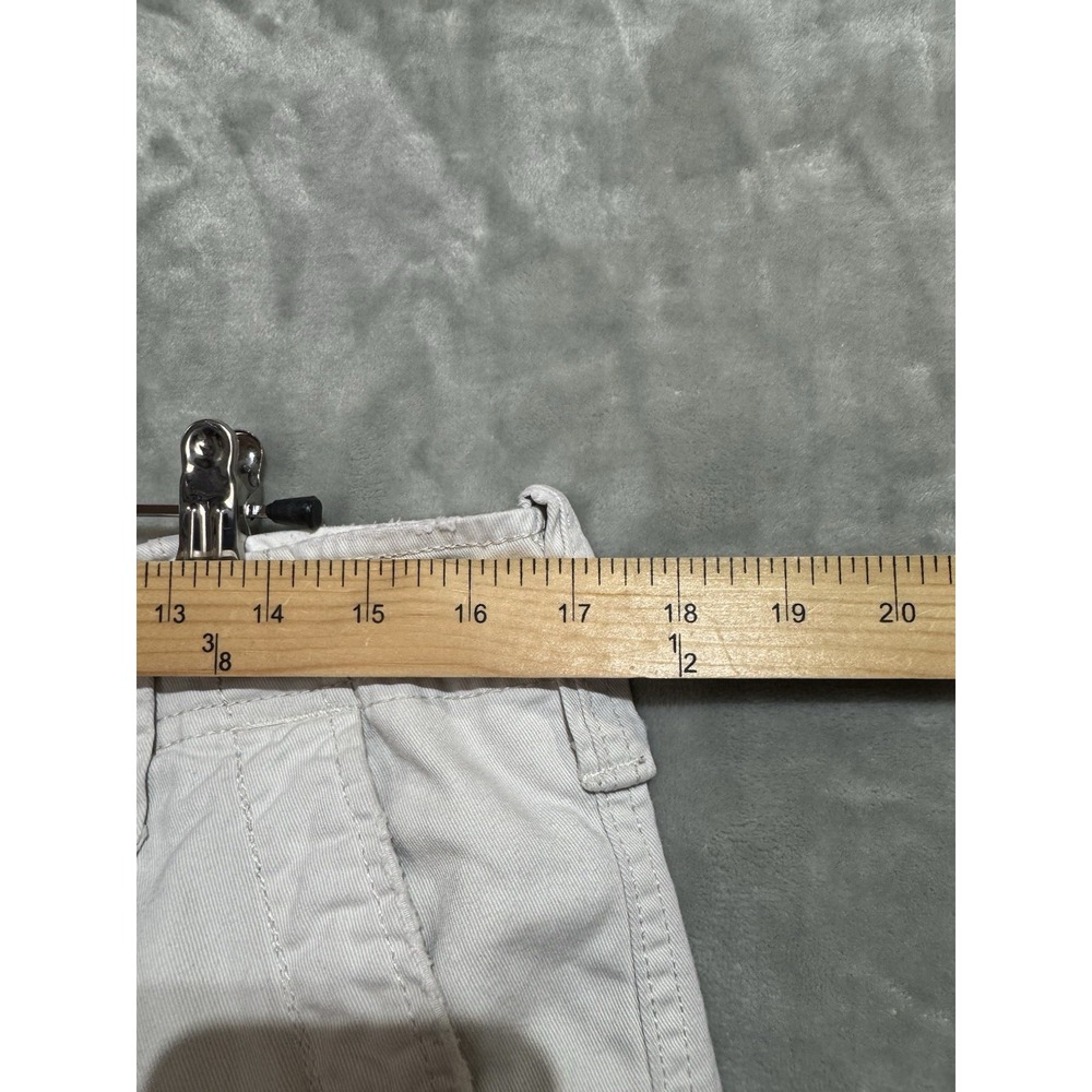 Denim & Supply Ralph Lauren Cargo Shorts Men's 31 White Y2K Baggy Pockets - Picture 6 of 10